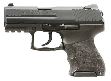 HK P30SK V1 LEM 9mm Pistol, 3.27" Barrel, LEM Trigger, 12rd/15rd, Black