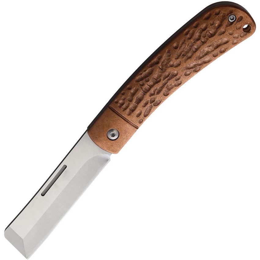 Rough Rider APTA Folding Chisel Knife, Copper - RR2283
