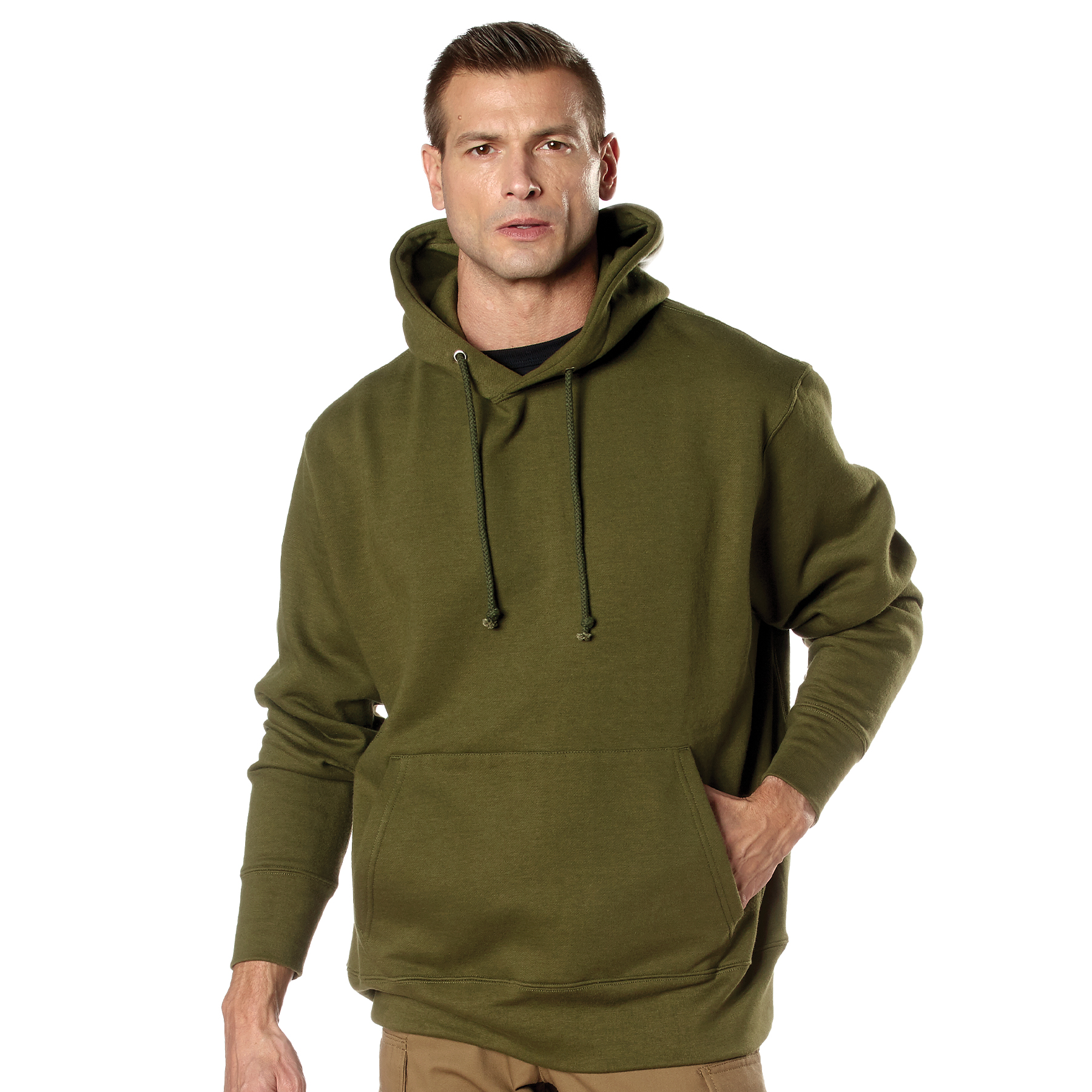 Rothco Every Day Pullover Hooded Sweatshirt - Olive Drab, X-Large