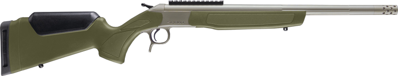CVA Scout TD V3 350 Legend Rifle - Stainless/OD Green