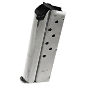 Ruger Officer Style SR1911 Stainless Steel Magazine  9mm Luger 7/rd