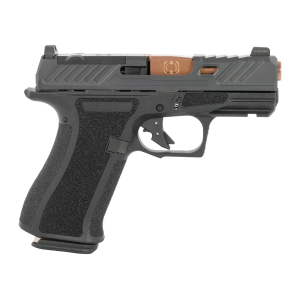 Shadow Systems SS-5011-B CR920X Elite Micro-Compact Frame 9mm Luger 15+1 3.41 Bronze TICN Match Grade/Spiral Fluted Barrel, Black Nitride Optic Cut/Serrated/Window Cut Stainless Steel Slide, Black Po