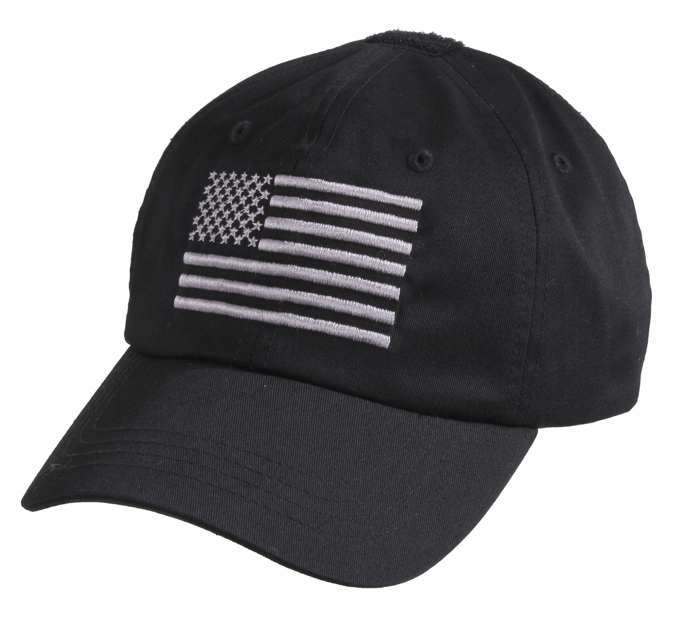 Rothco Tactical Operator Cap With Us Flag - Black