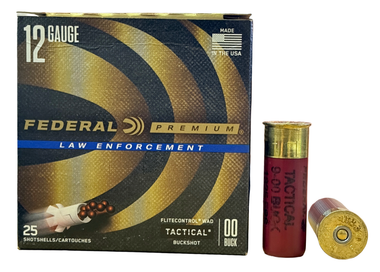 Federal LE Premium 12 Gauge 2-3/4" 9 Pellet 00 Buckshot Ammo