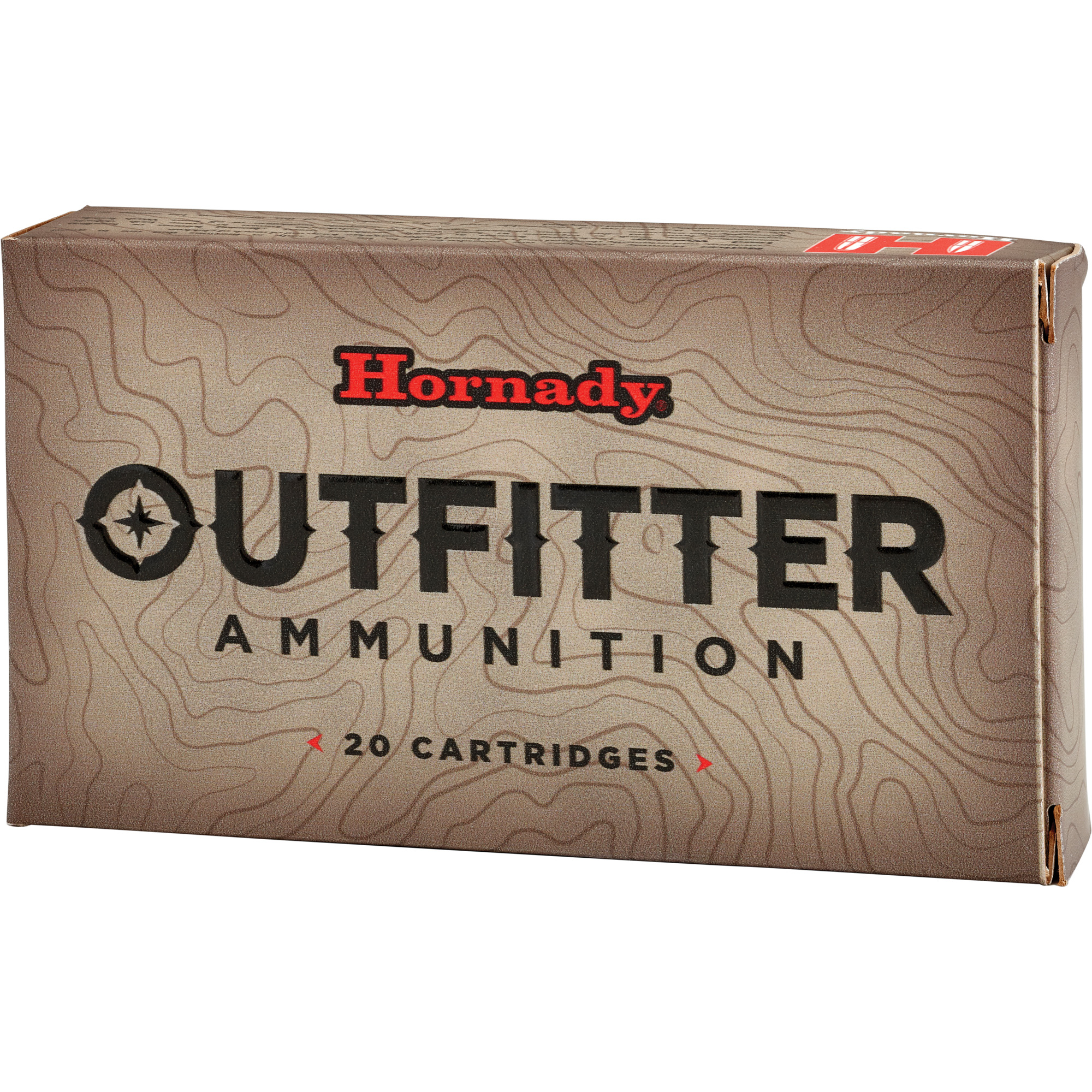 Hornady Outfitter .375 H&H Mag Ammunition, 20 Rounds CX 250Gr - 823314