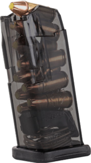 Elite Tactical Systems Pistol Magazine Glock 26 9mm 10-Round Carbon Smoke 10RD
