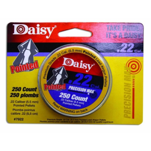 DAISY AIRGUNS 22 Cal Pointed Pellets-250 Tin