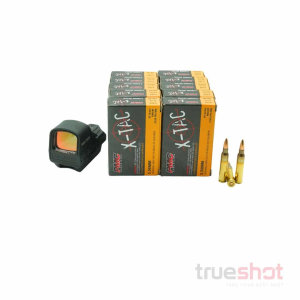 OPTIC DEAL: Holosun 510C Rifle Green Dot Sight and 200 Rounds of Ammo - PMC 5.56 55 Grain