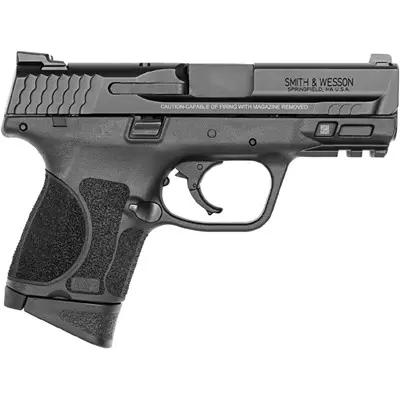M M2.0 SUBCOMPACT 9MM 3.6â BBL (2)12RD BLACK NO SAFETY
