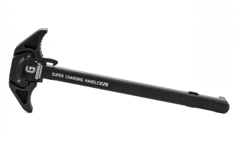 Geissele Super AR-15 Charging Handle, Black - 05-313B