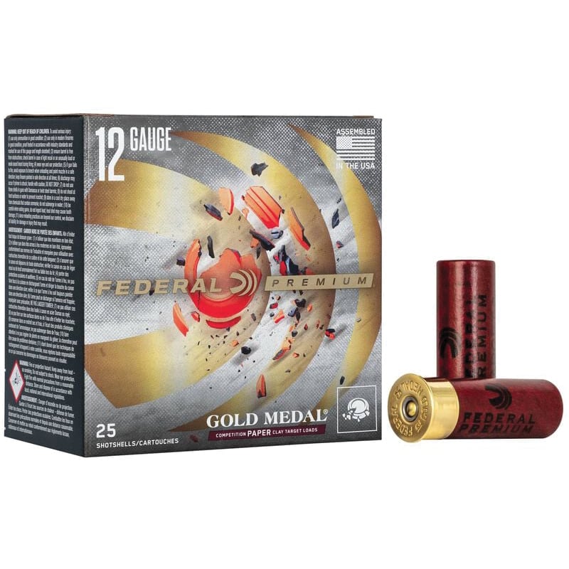 Federal Gold Medal 12 Gauge 2-3/4" #7.5 1 Ounce 25rds