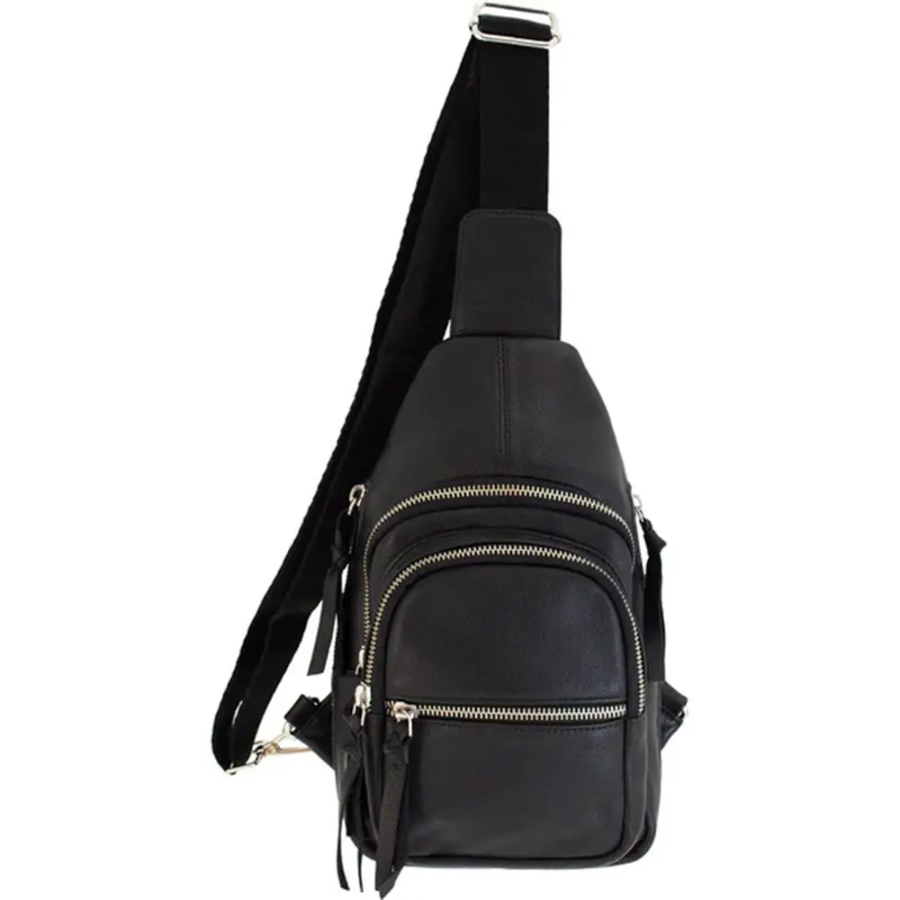 Smith Wesson Concealed Carry Purse Sling Bag Black
