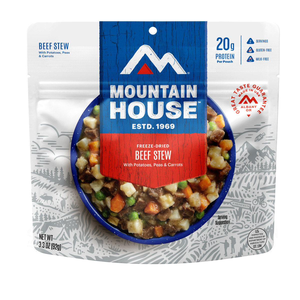 Mountain House Freeze Dried Beef Stew - 55145