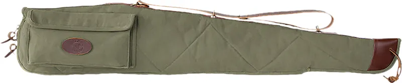 Bulldog Classic Canvas 44 Inch Rifle Case Green Weather-Resistant