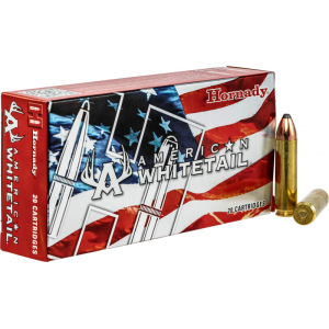 Hornady American Whitetail 450 Bushmaster 245gr InterLock SP Brass Case 20 Rounds