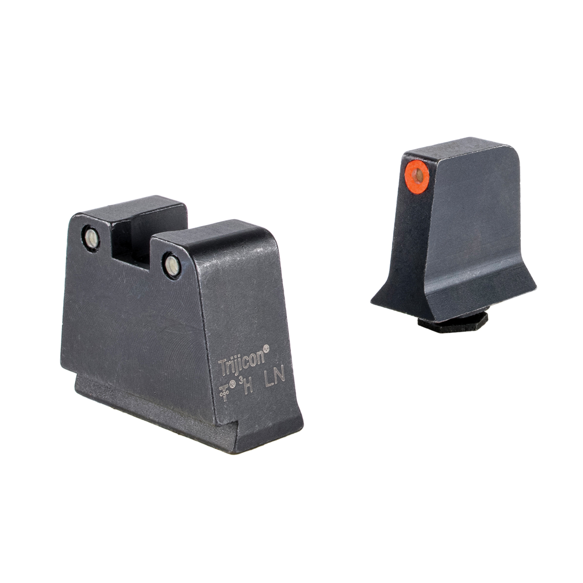 Trijicon Night Sight Set - Front/Rear Green/Green High-Contrast Sights for Reliable Low-Light Visibility - GL243-C-601142