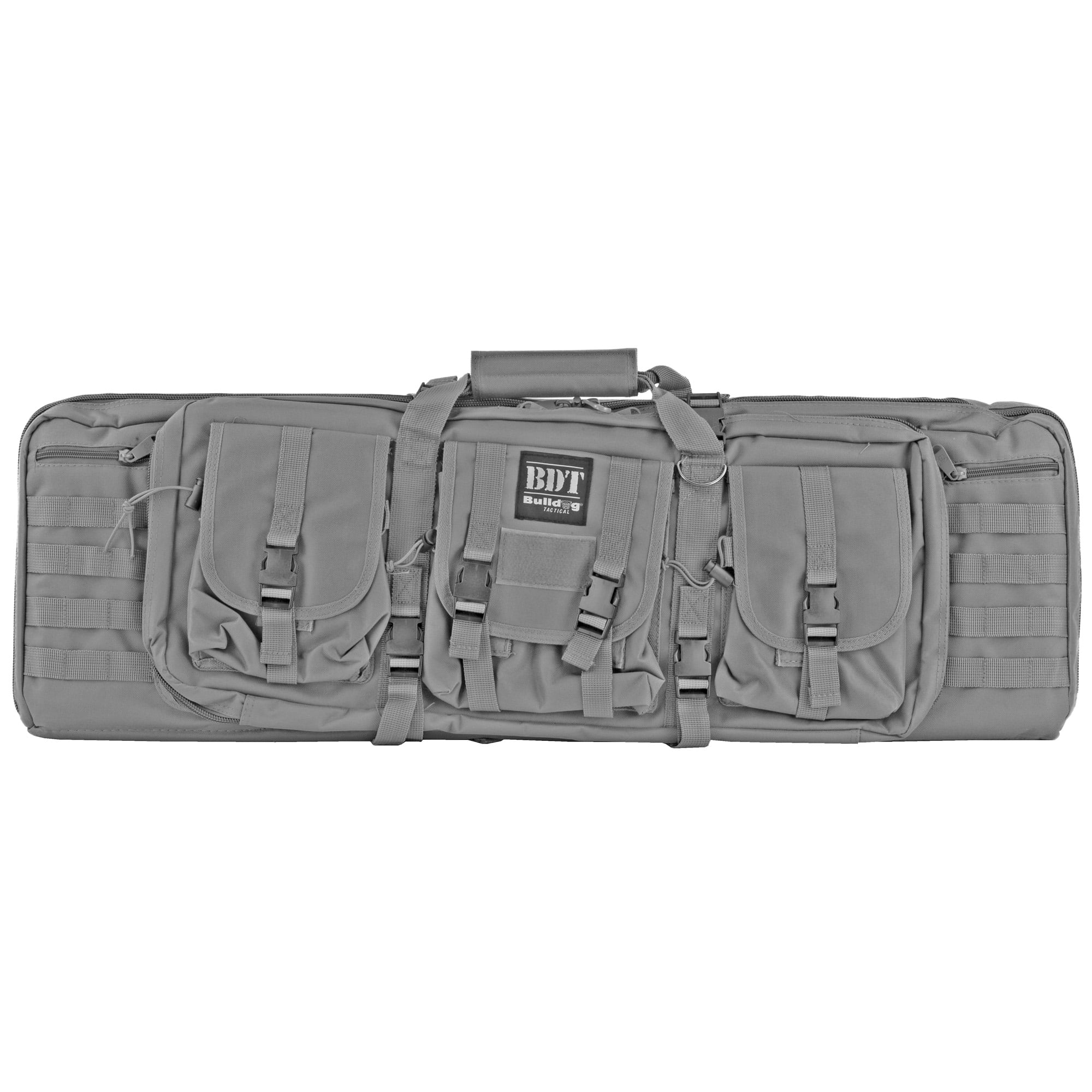 Bulldog Cases Tactical Rifle Case, 37", Gray - BDT6037SG