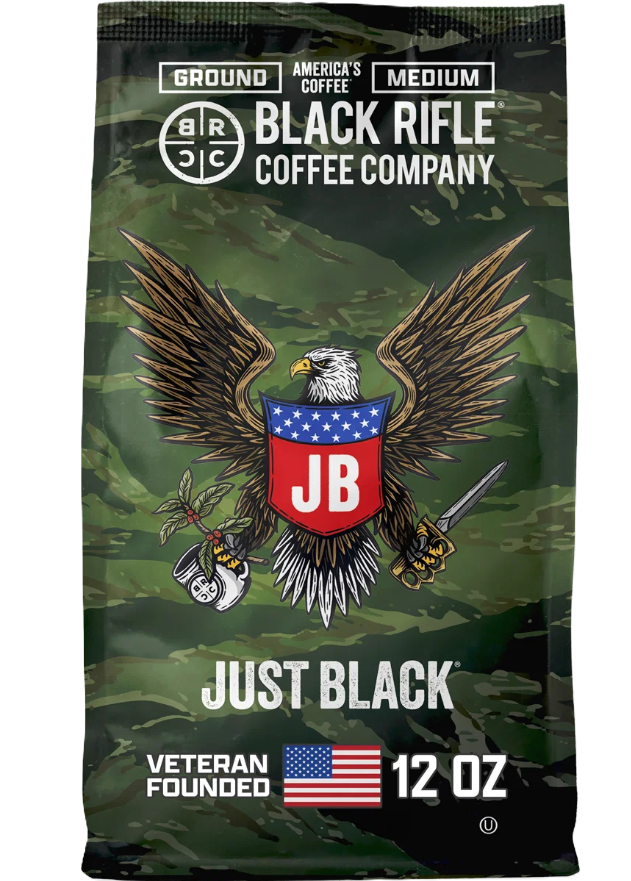 BRCC Just Black 2.0 Coffee Blend 12oz Bag