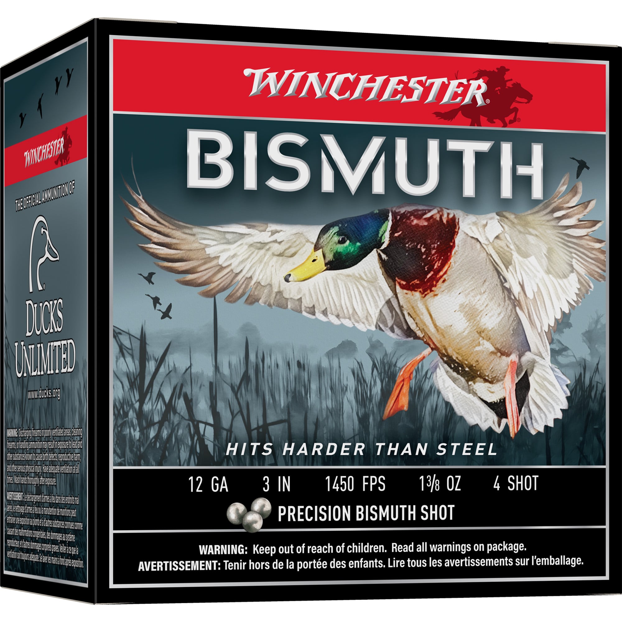 Winchester Bismuth 12 Gauge Ammunition, 25 Rounds Shotshell #4 - SWB1234