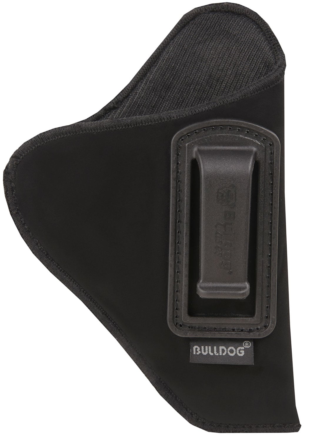 Bulldog Cases Deluxe Right Hand 2" to 3" Ruger LC9/Glock 42/43 Inside-The-Pant/Waistband Holster w/ Polymer Clip, Black - DIP-20