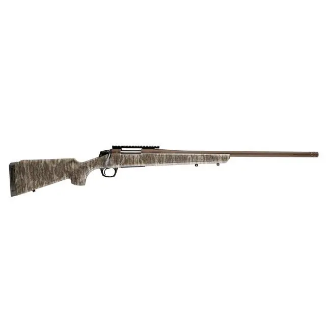 CVA Cascade XT Bolt Action Rifle 450 Bushmaster 4rd Capacity 22" Fluted Threaded Midnight Bronze Barrel Mossy Oak New Bottomland Stock