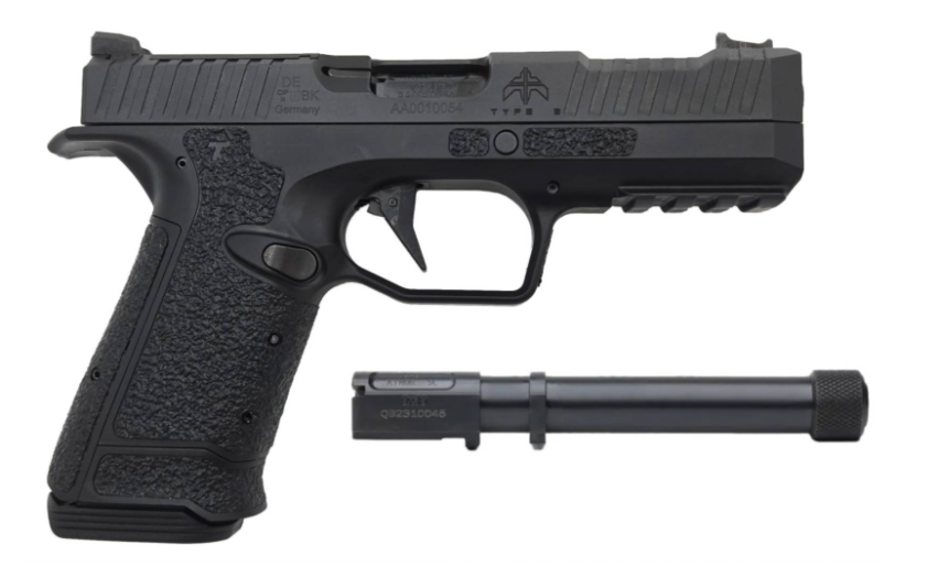 Archon Type B Gen 2 5" 9mm TB RMR Optic Cut 18/15/12rd Pistol, Black - AF-B9-BB-RMR-RT
