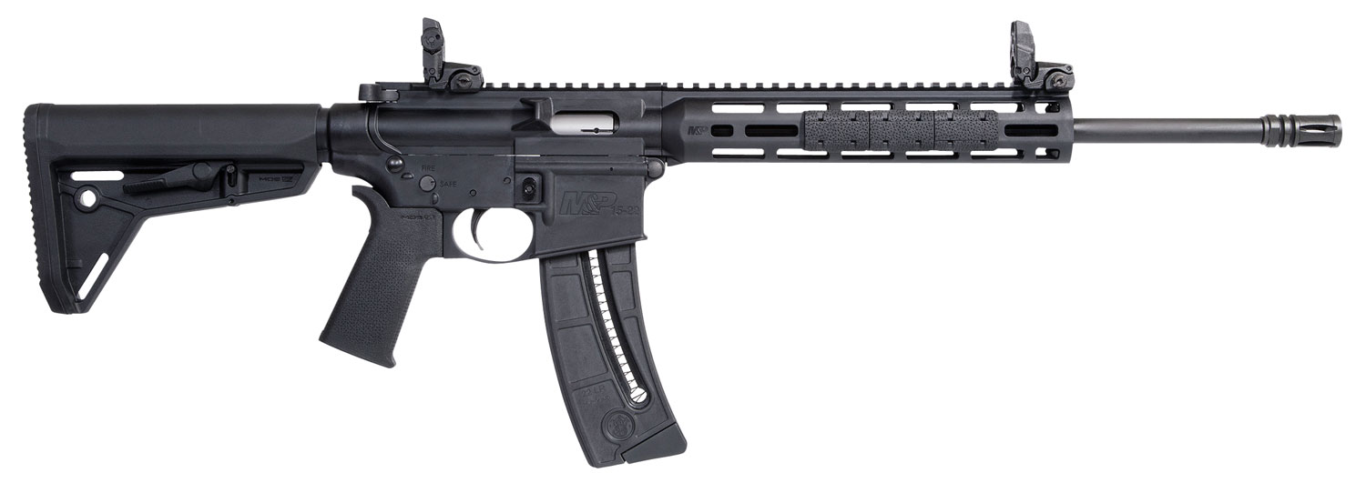 S&W M&P15-22 SPORT MOE SL – 22LR 16.5″ 25-SH BLACK - No Credit Card Fees - Low, flat rate shipping