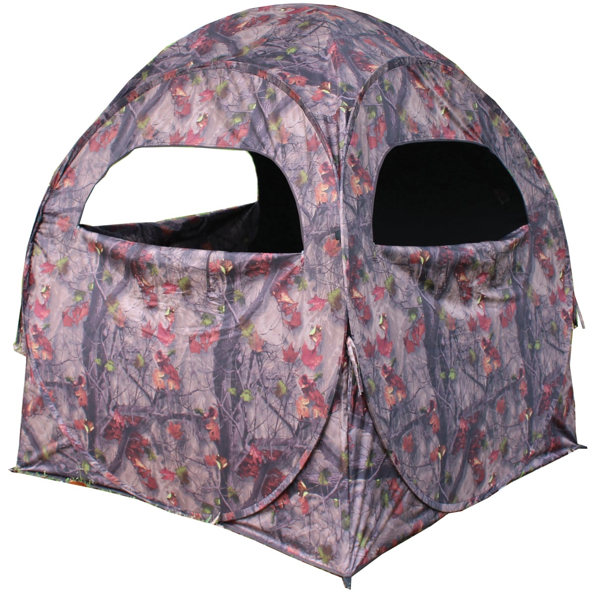 HME Spring Steel 75 58" x 58" x 57" Ground Blind, Stick and Limb Camouflage