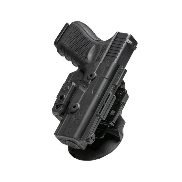 Alien Gear ShapeShift Paddle S&W M&P9 4.25" RH OWB Holster, Black - SSPA-0396-RH-R-15