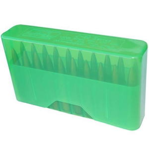 MTM J-20 Slip Top Ammo Box Clear Green