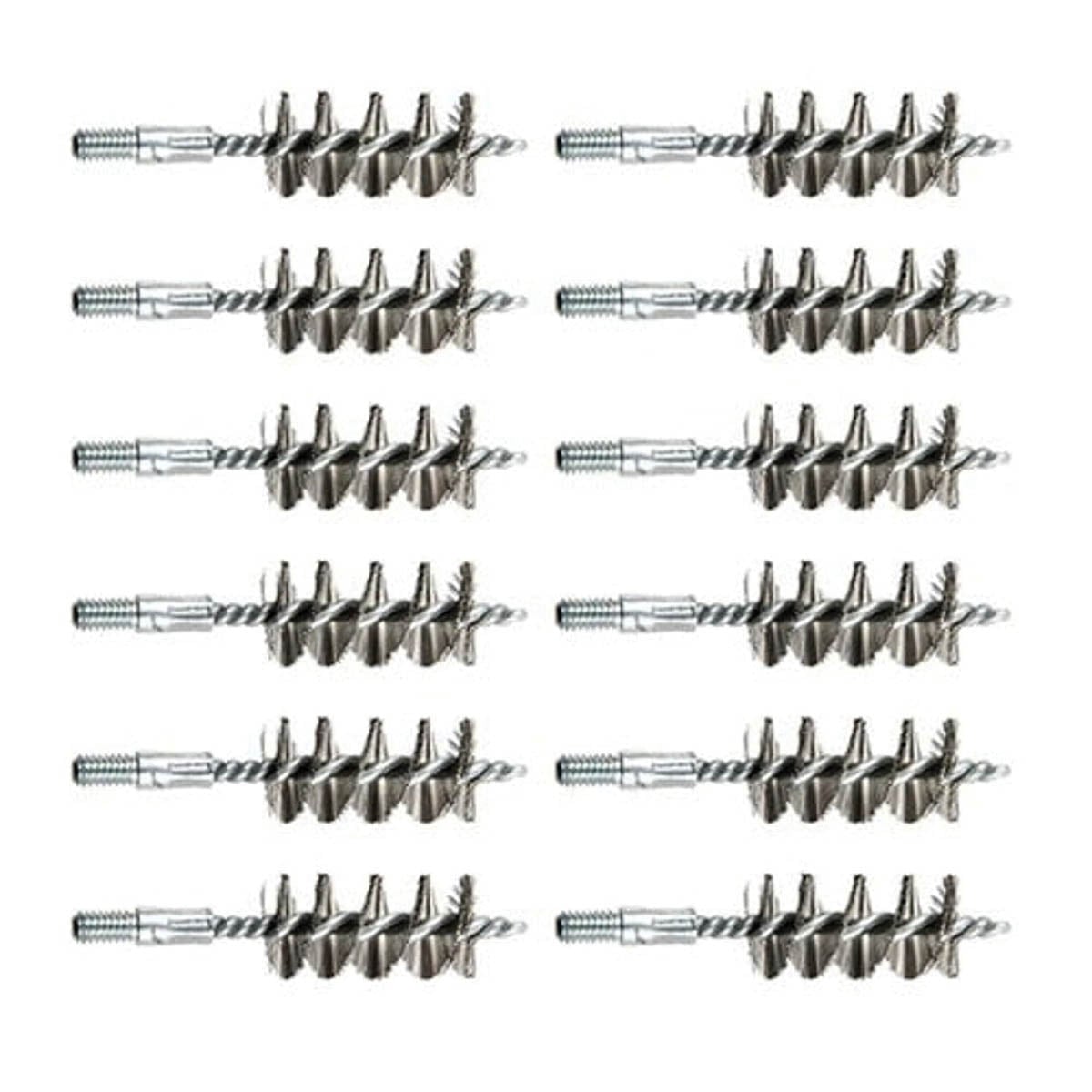 Brownells .50 Cal #8-32 Male Standard Line Bore Brush, Pack of 12