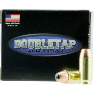 DoubleTap Ammunition 45A185CE Desert Tech Defense 45 ACP 185 GR Jacketed Hollow Point - 20rd Box
