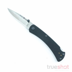 Buck - 110 Slim Pro TRX Lockback - Black G-10 - CPM S30V - Satin - 3.75"
