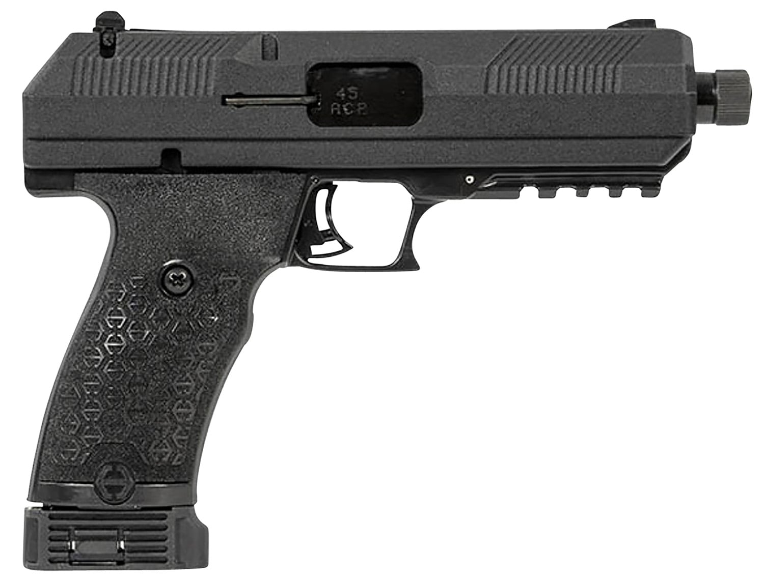 Hi-Point JHP Gen 2 .45 ACP 4.50" Compact Pistol 9rds, Black - JHP45G2