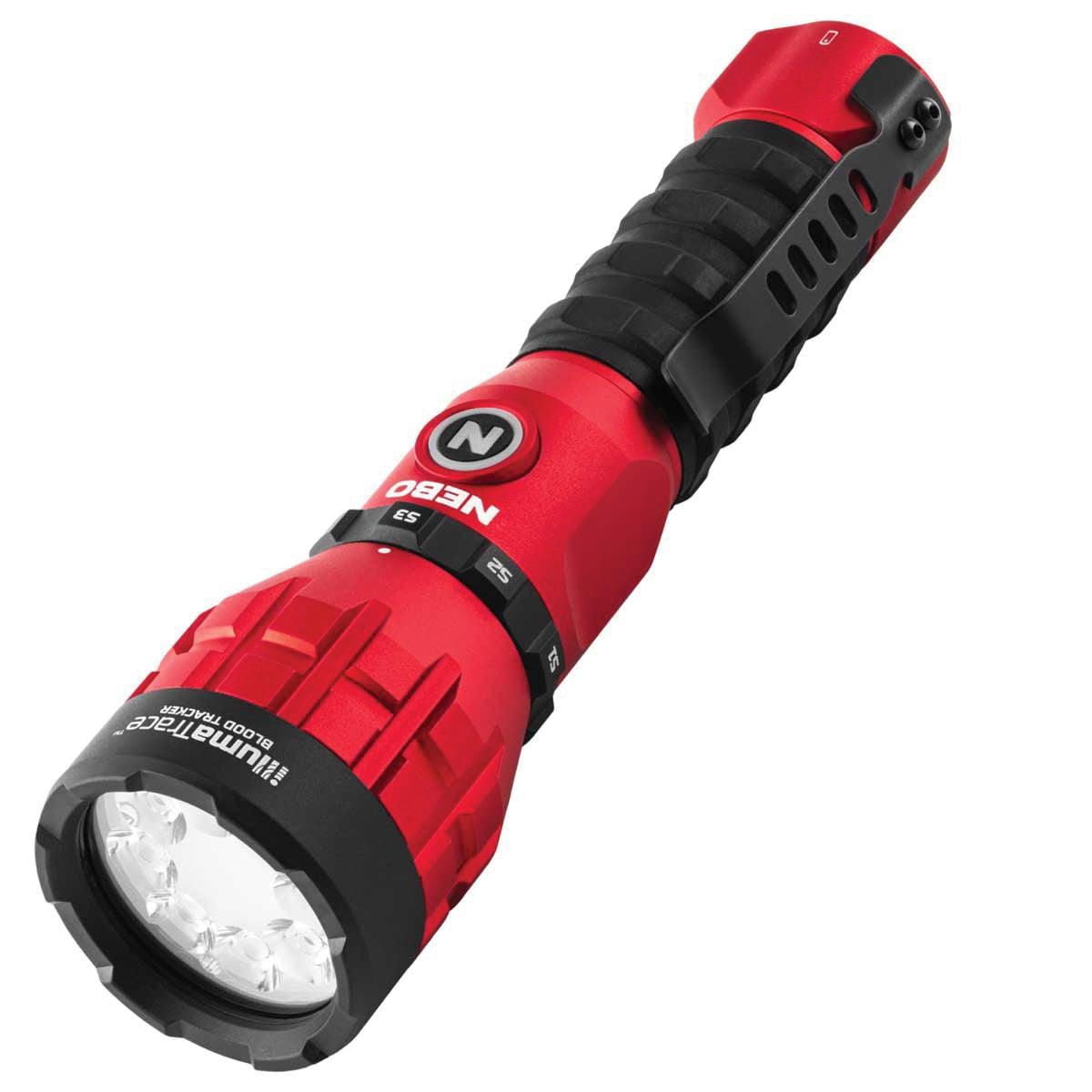 NEBO Illumatrace Blood Tracker Flashlight - 170 lm Specialized Flashlight for Blood Tracking - NEB-FLT-1036