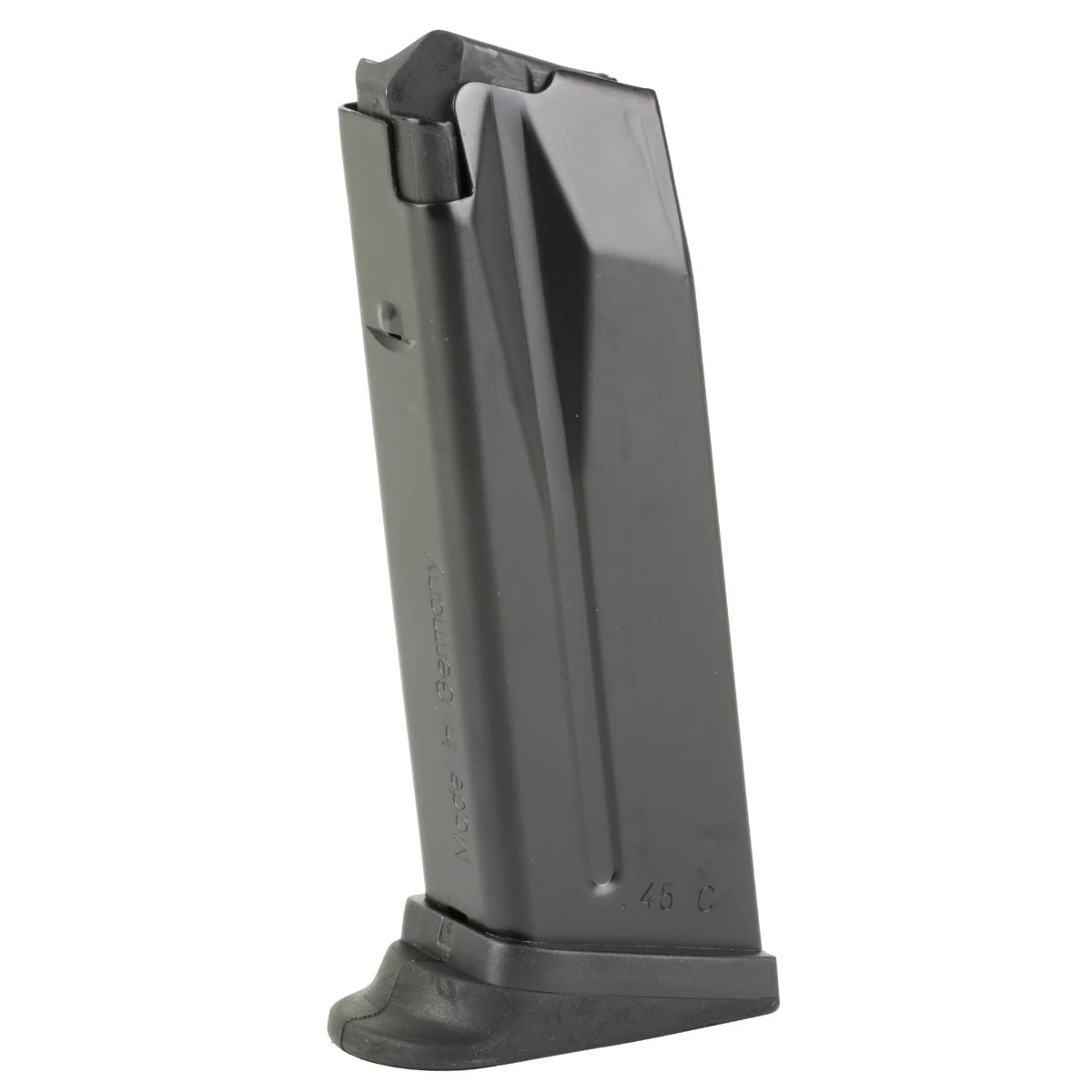 H&K 8rds .45 ACP Magazine - Black Compact Tactical - 50248621
