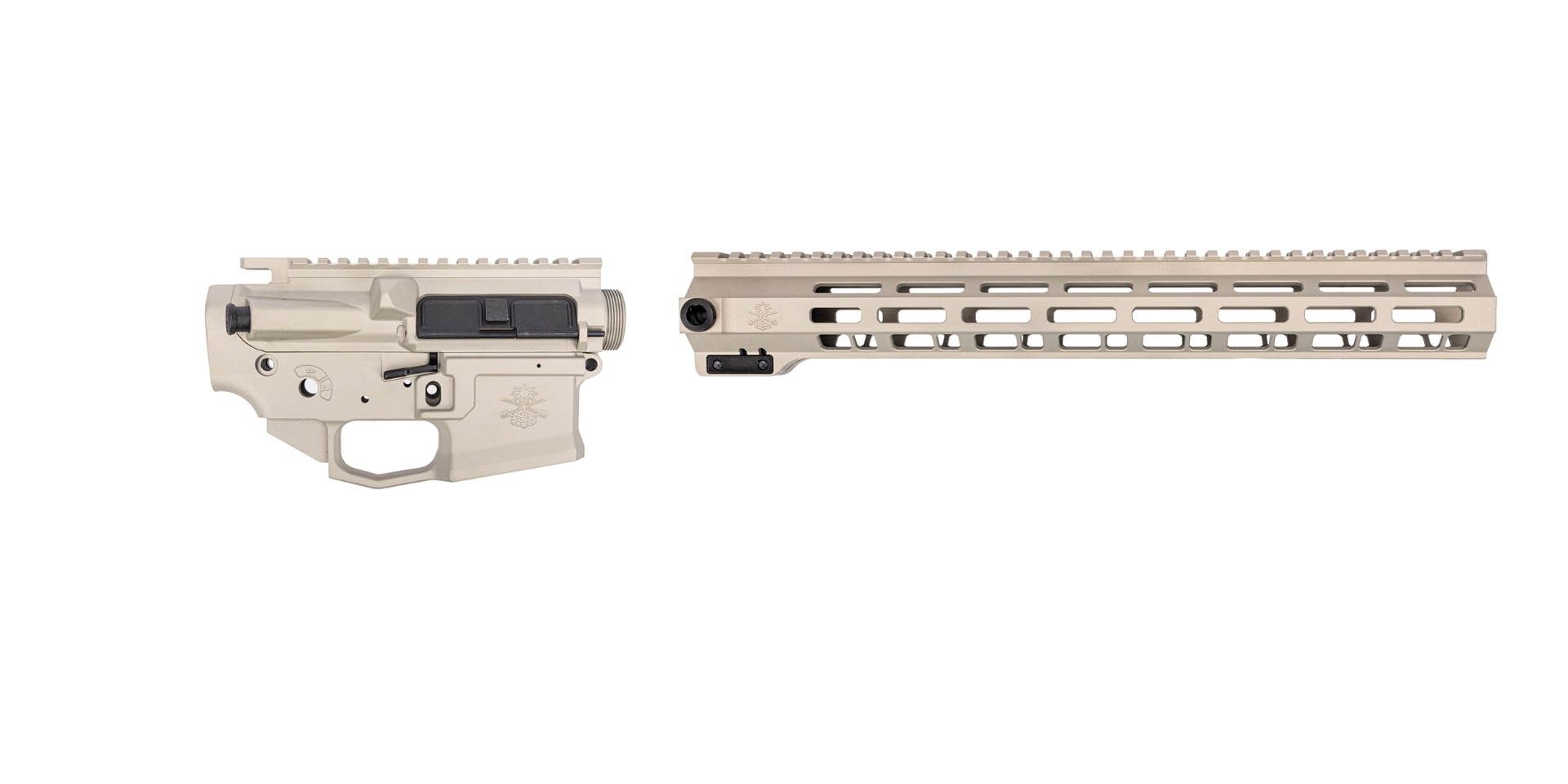 Sabre-IC Builder Set - 15" QDSM V2 Rail, Champagne