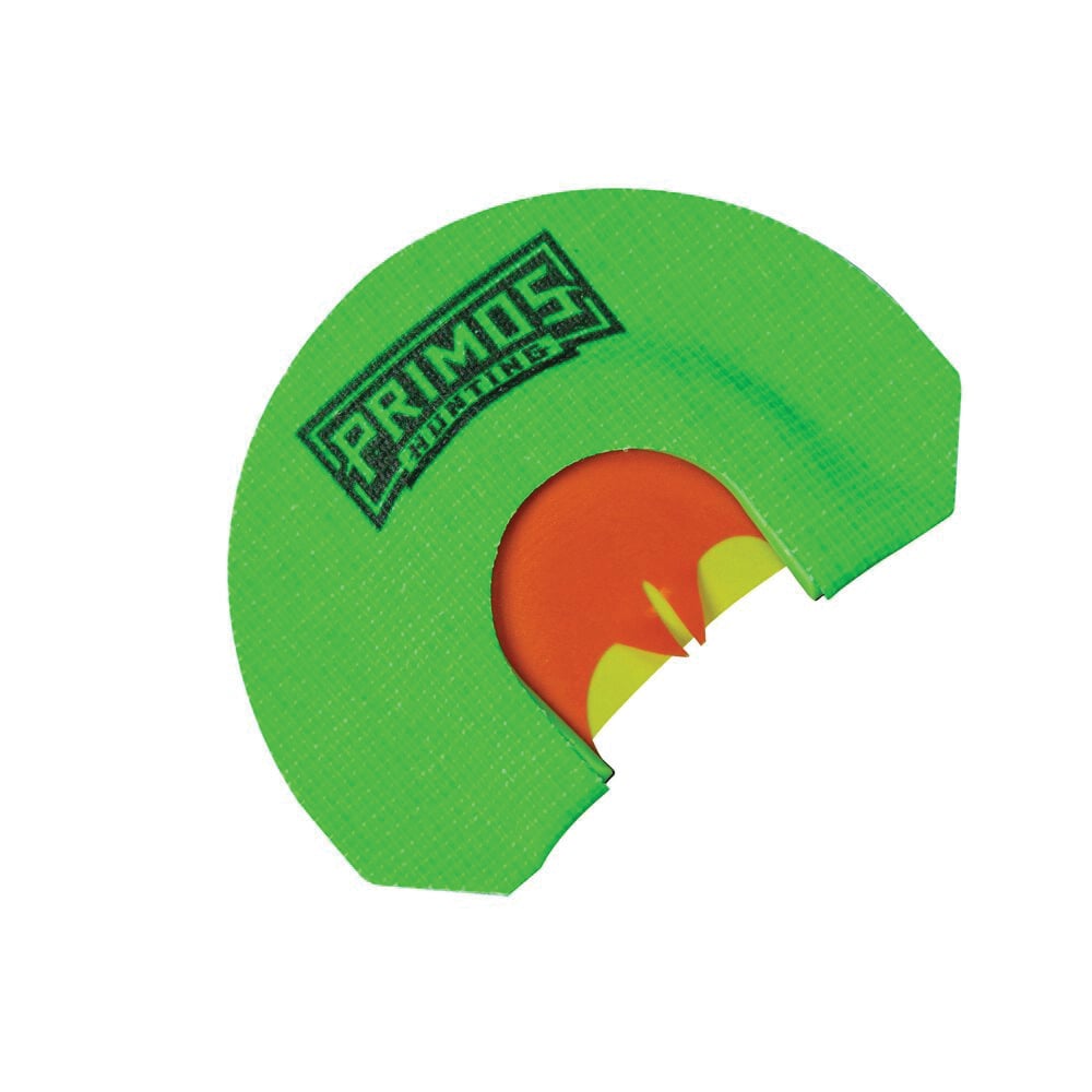 Primos The Lucy Hen House Turkey Bat Cut Mouth Call, Green/Orange