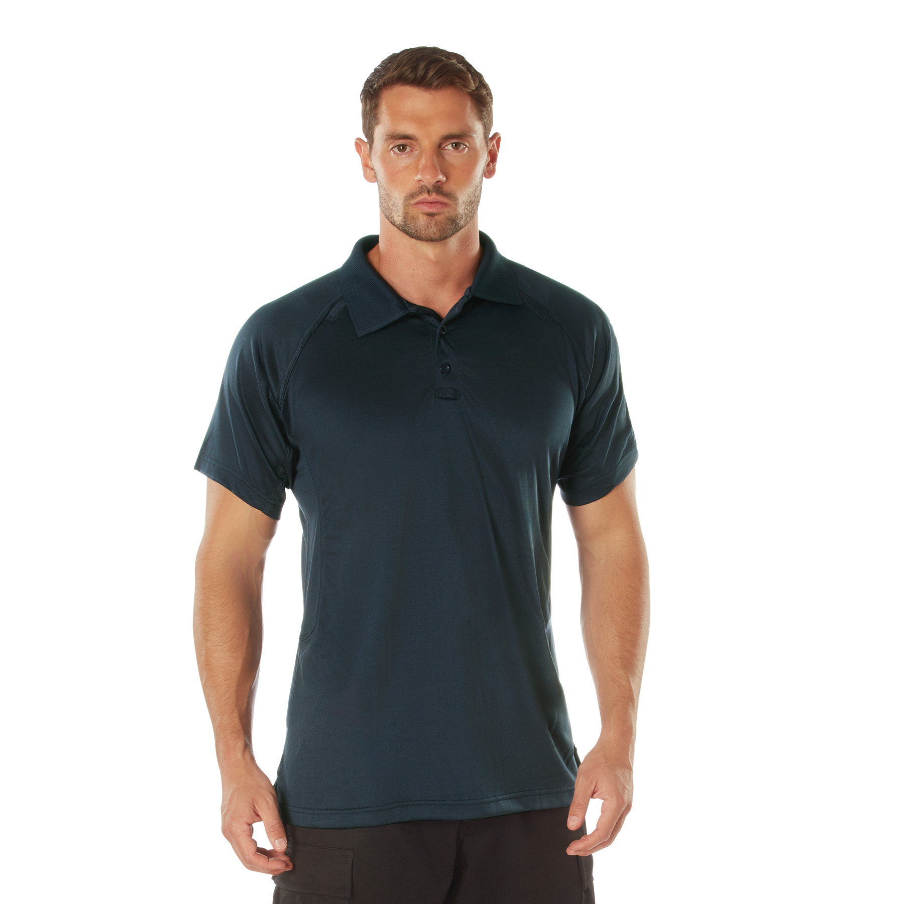 Rothco On Duty Performance Polo - Midnight Navy Blue, X-Large