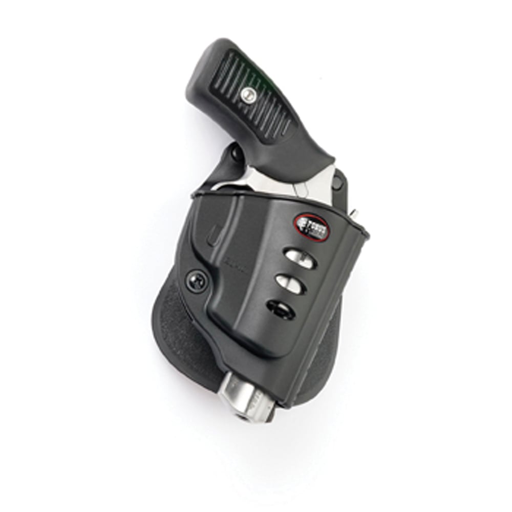 Fobus Evolution Right Hand Ruger SP101 Holster, Paddle Mount, Smooth Black - RU101