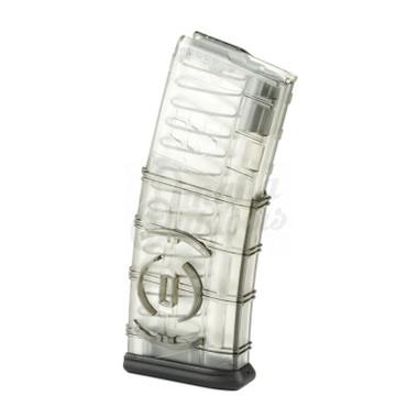 ETS Group AR1530C Rifle Mags 30rd 5.56x45mm NATO 7.62x35mm Detachable with Coupler For ARPlatform Smoke Polymer