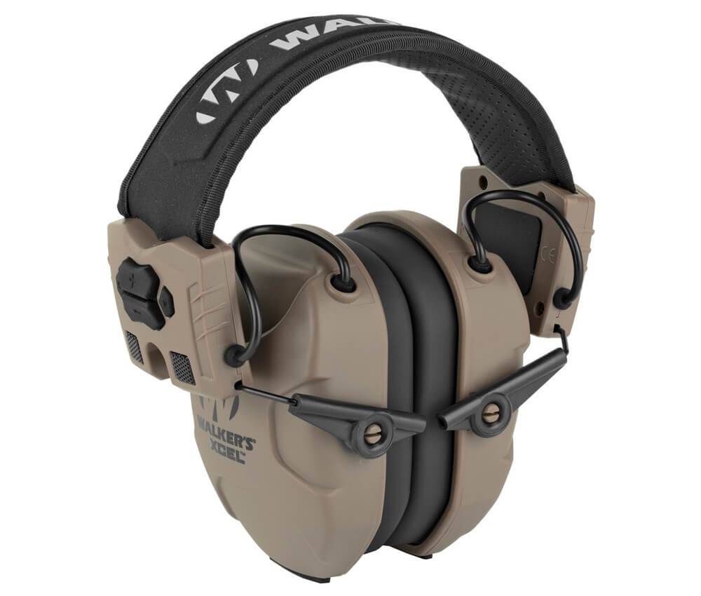 Walkers Game Ear XCEL 100 Electronic Ear Muffs 26dB (Flat Dark Earth)
