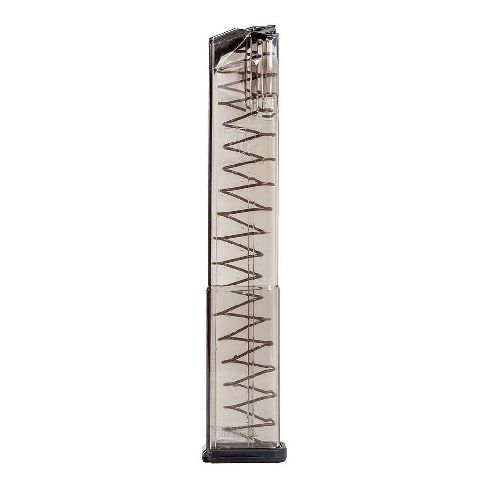 ETS Gen 2 Glock 17 9mm 32 Round Magazine, Clear - GLK-18G2