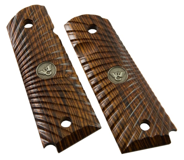 Wilson Combat 1911 Grips, Full-Size, Cocobolo, Starburst Pattern - 351MFS
