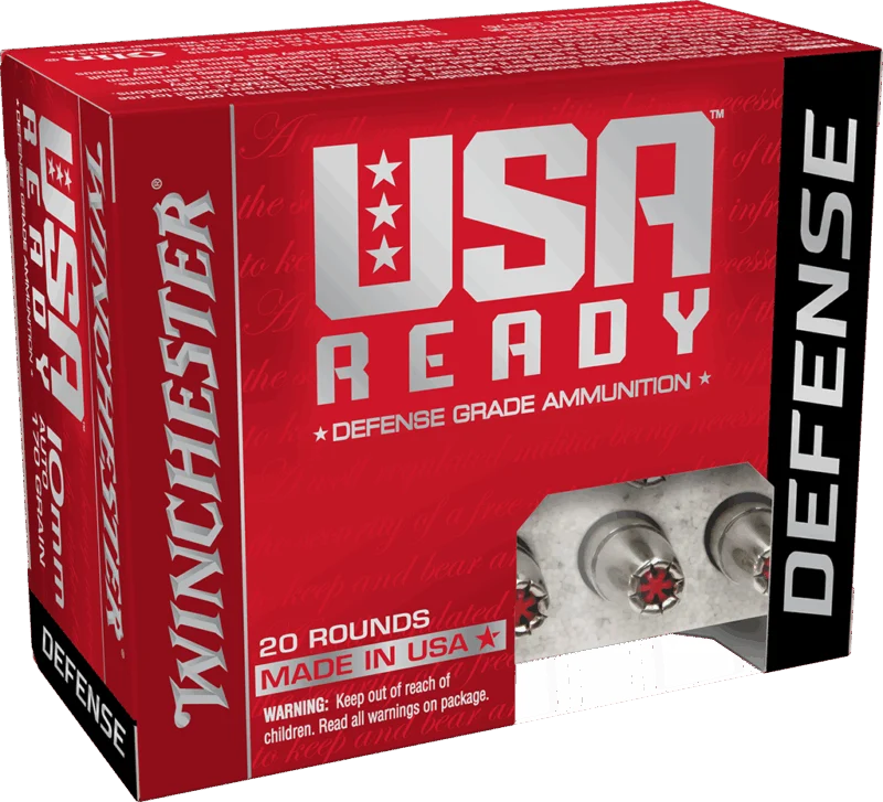 WINCHESTER USA READY 10MM 170G HX VNT HP 20RD BX 200RD CASE