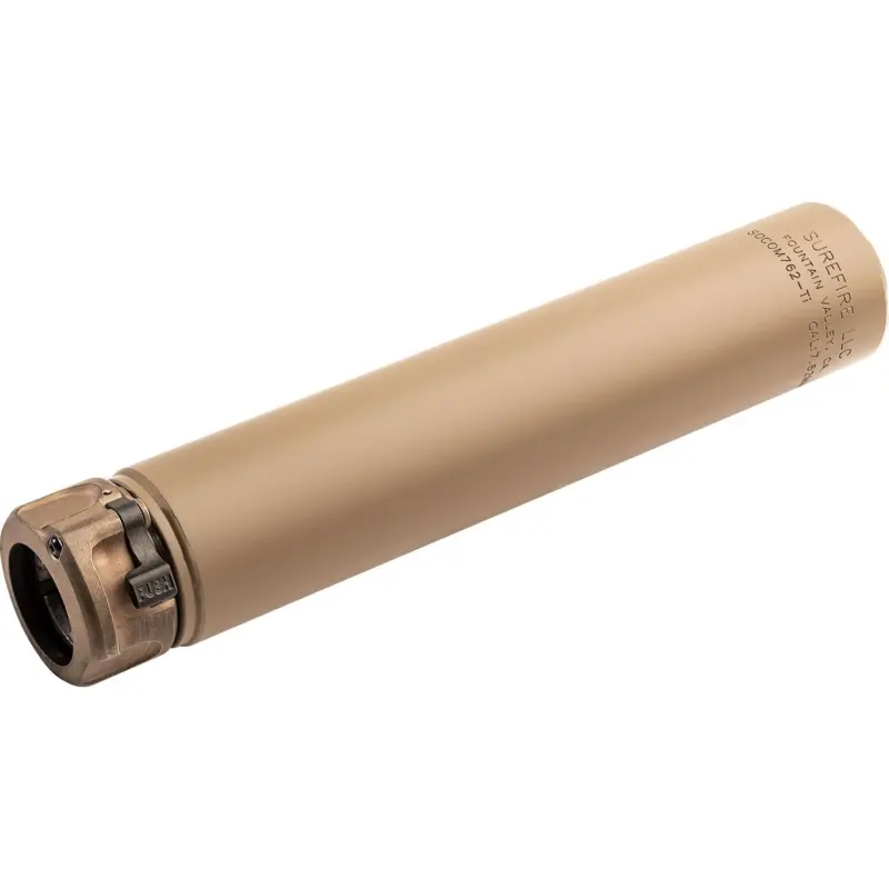 SureFire SOCOM762-Ti2 7.62mm Titanium Suppressor FDE