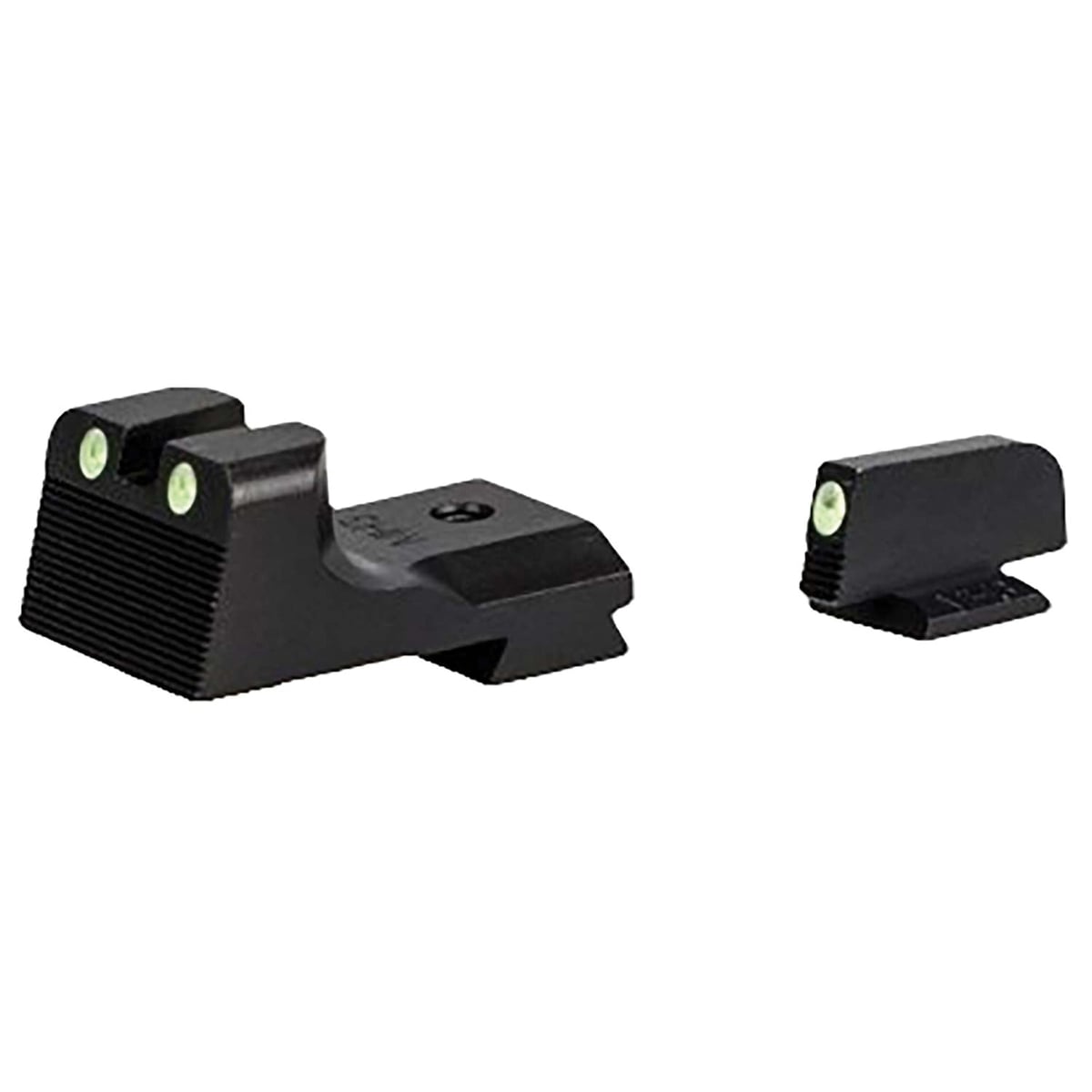 Kimber Night Sight Set Front/Rear, Green/Black
