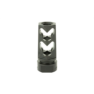 Fortis Muzzle Brake 9mm 1/2x28, Black - 9MM-MB-BLK-28