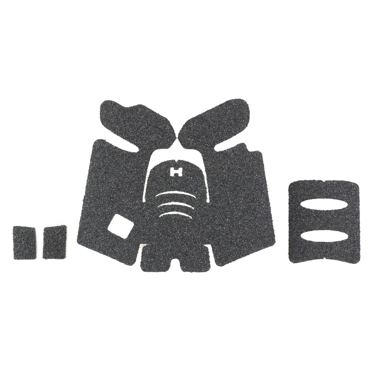 Hogue Wrapter Adhesive Grip Fits Glock Gen 3 G19/G23/G32/G38, Black - Superior Grip Stability - 17239