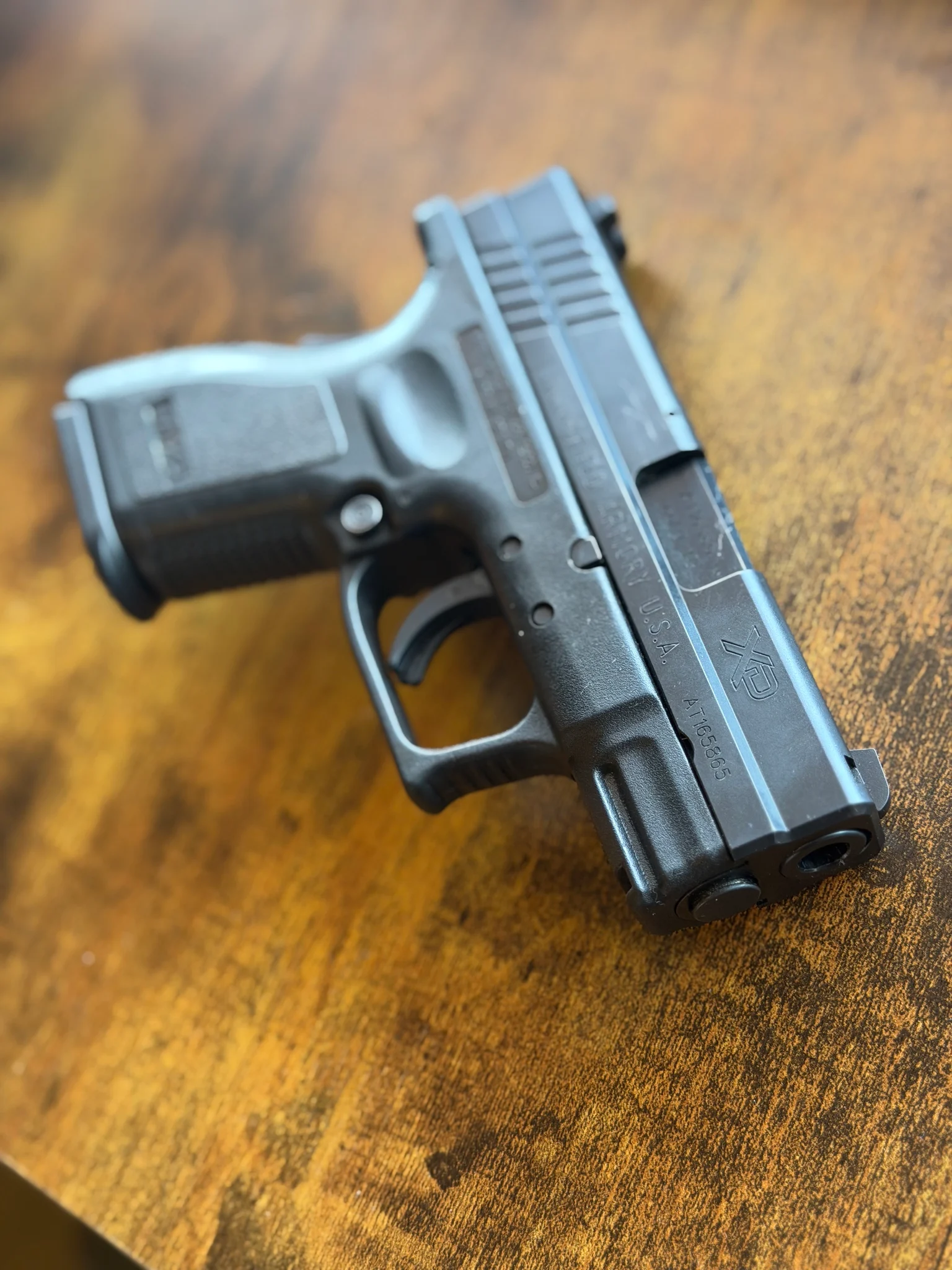 SPRINGFIELD ARMORY xd9 sub compact (Used)